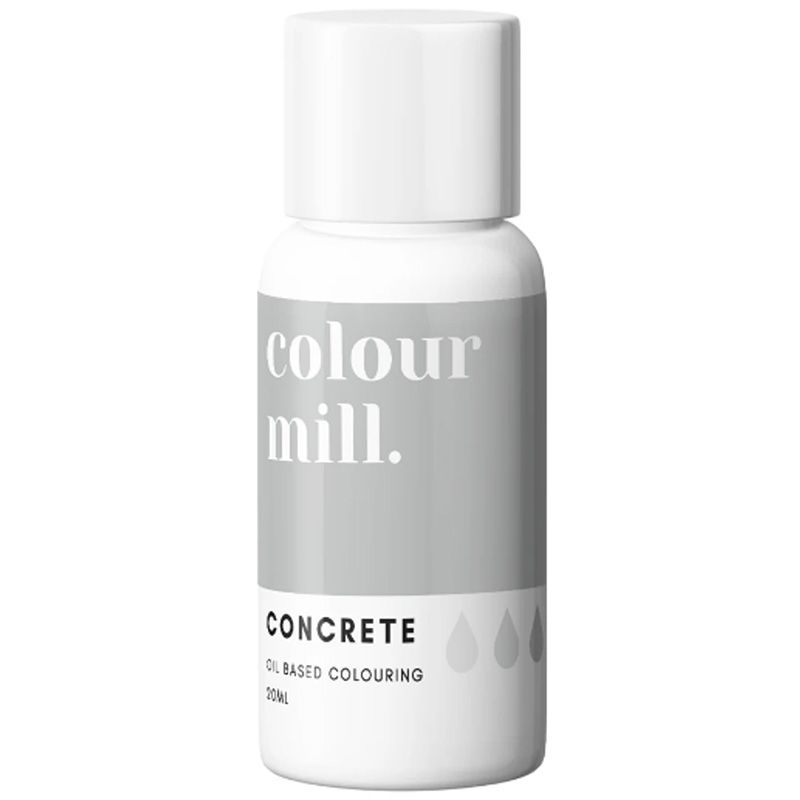 Colour Mill Concrete 20 ml Ölfarbe Lebensmittelfarbe